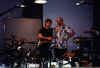 Carl Palmer and Bill McClirk in the studio 3/94